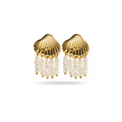 Boucles d'oreilles Coquillage