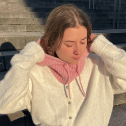 Cagoule rose clair