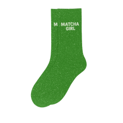 Chaussettes Matcha Girl